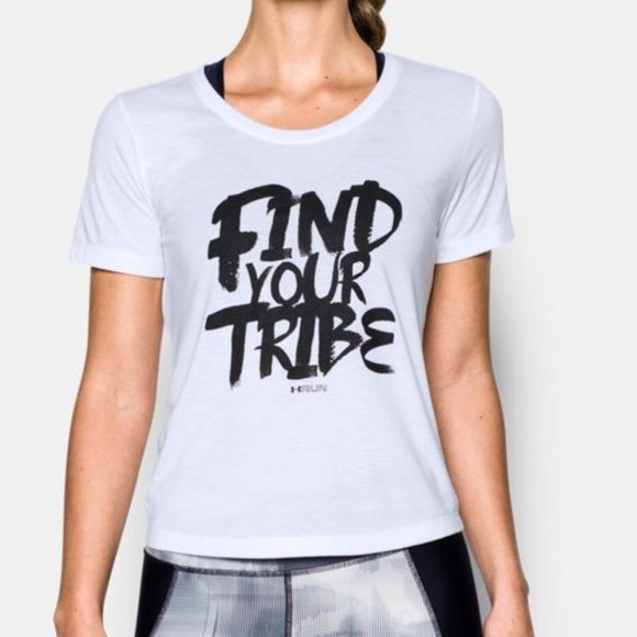 Under Armour Womens Run Graphic Boxy Tee